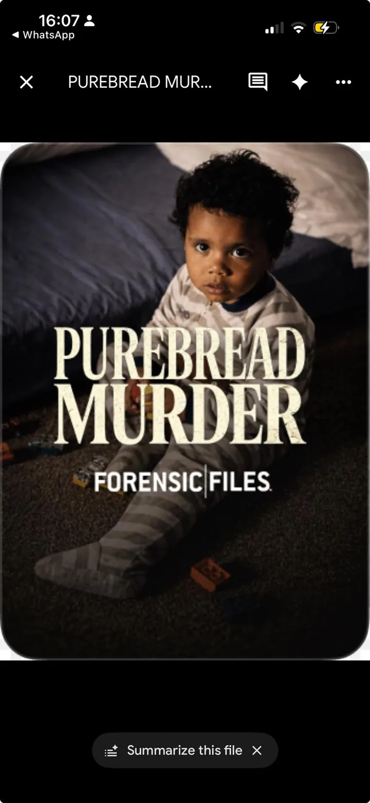 Purebread Murder poster