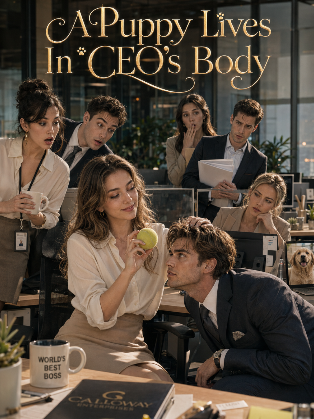 A Puppy Lives In CEO's Body poster