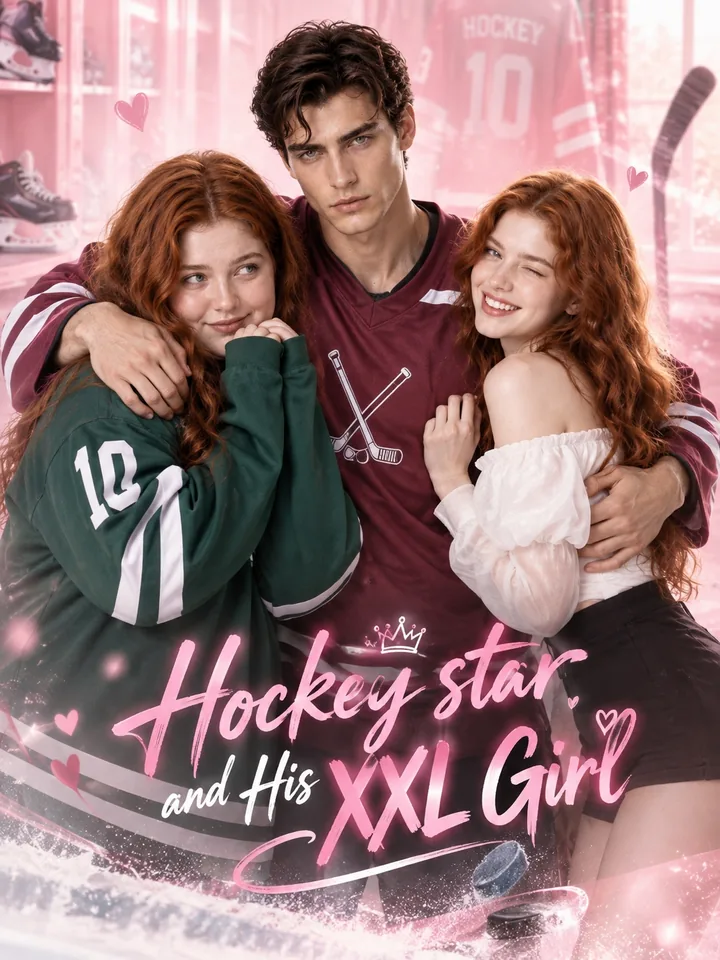 Hockey star and His XXL Girl poster