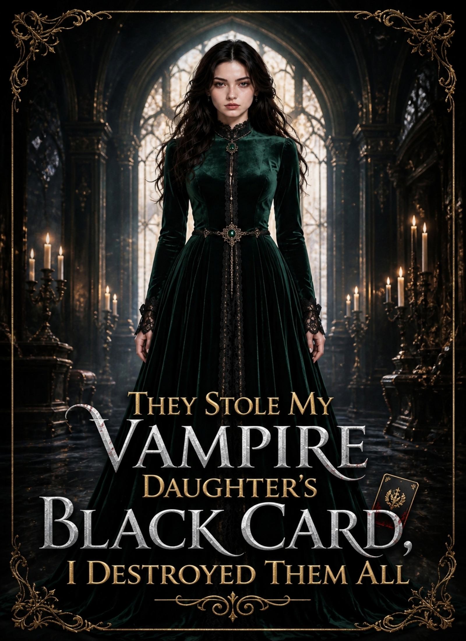 They Stole My Vampire Daughter's Black Card, I Destroyed Them All poster