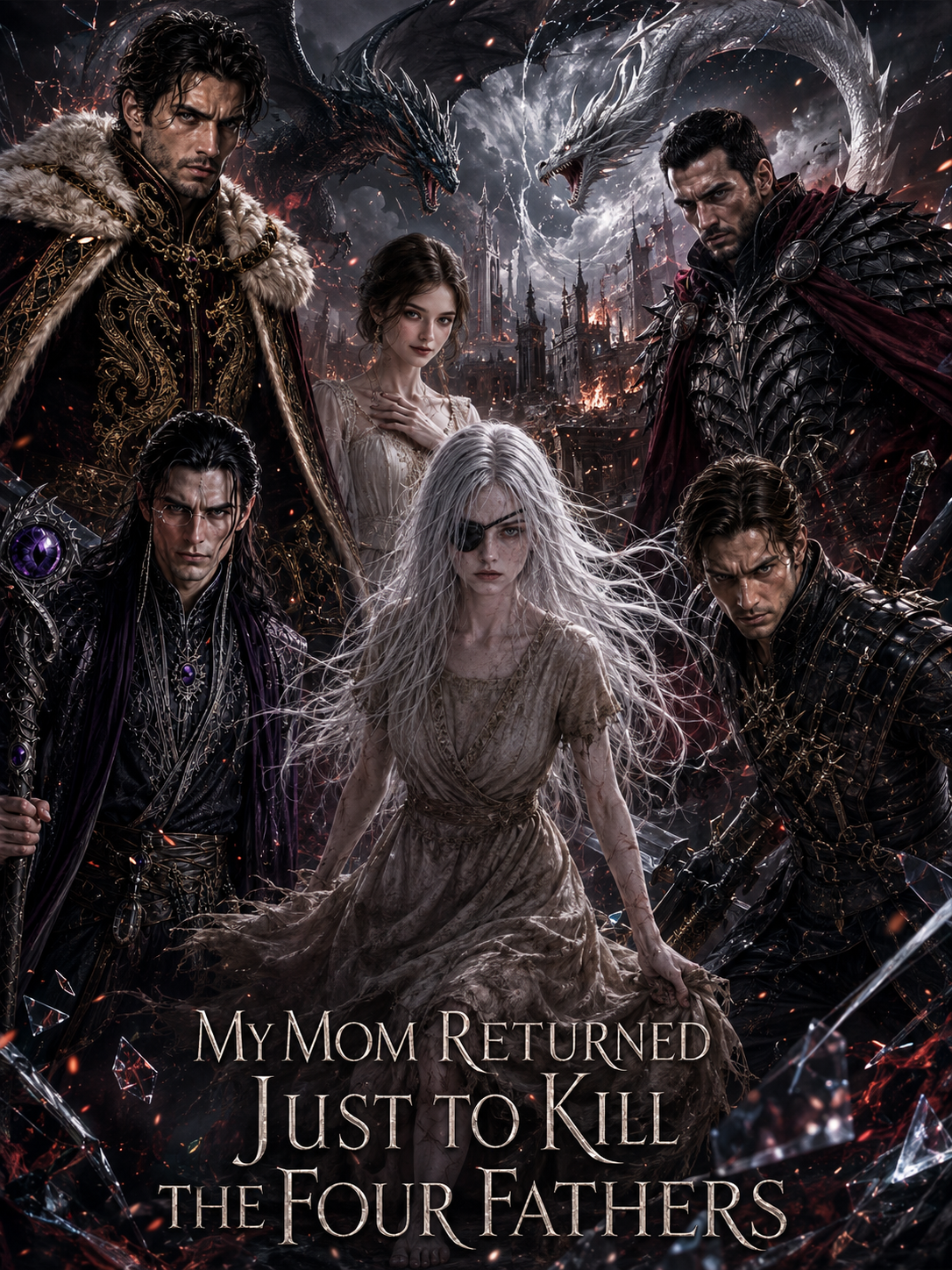 My Mom Returned Just to Kill the Four Fathers poster