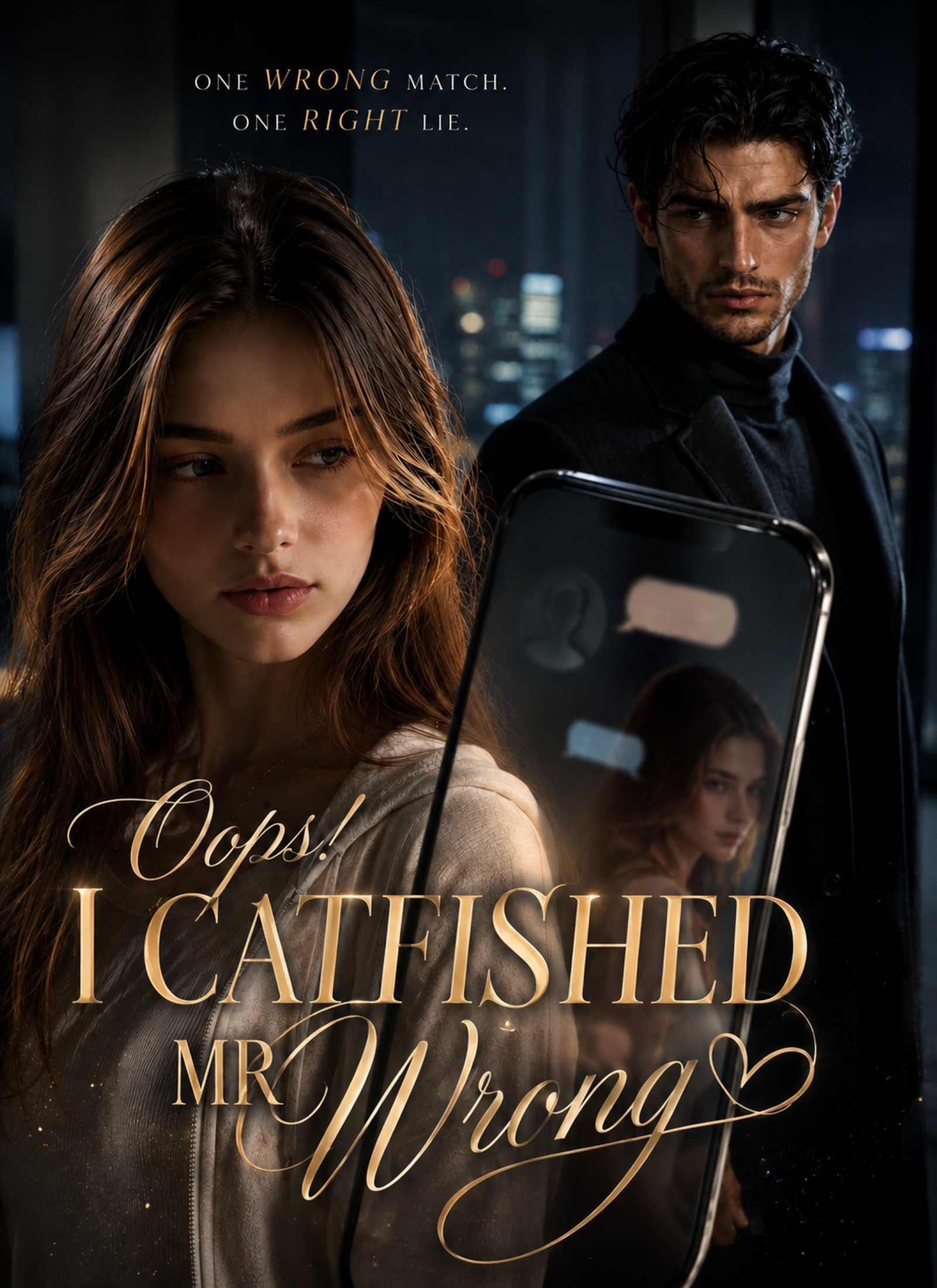 Oops, I Catfished Mr. Wrong poster