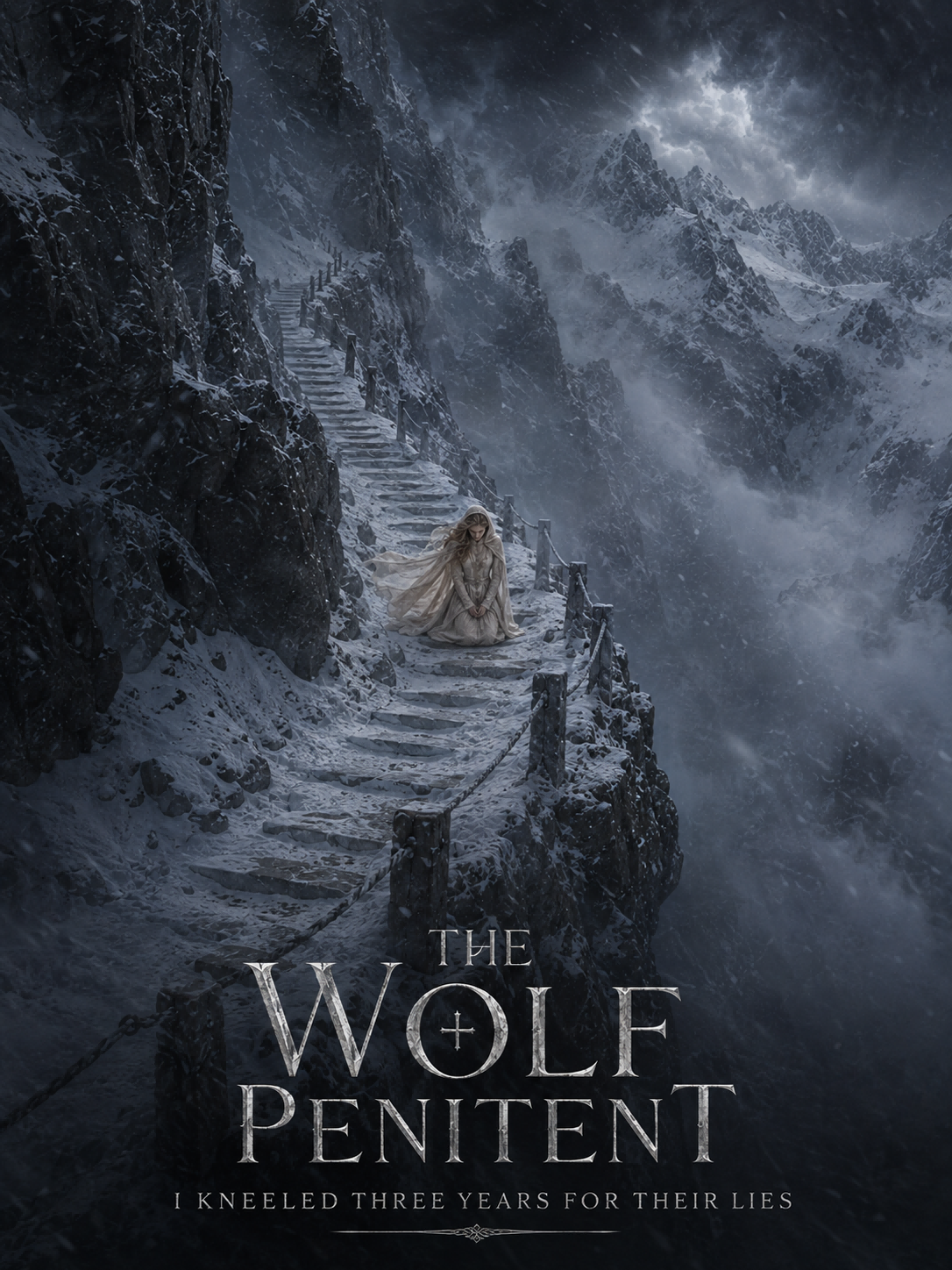 The Wolf Penitent_ I Kneeled Three Years For Their Lies poster