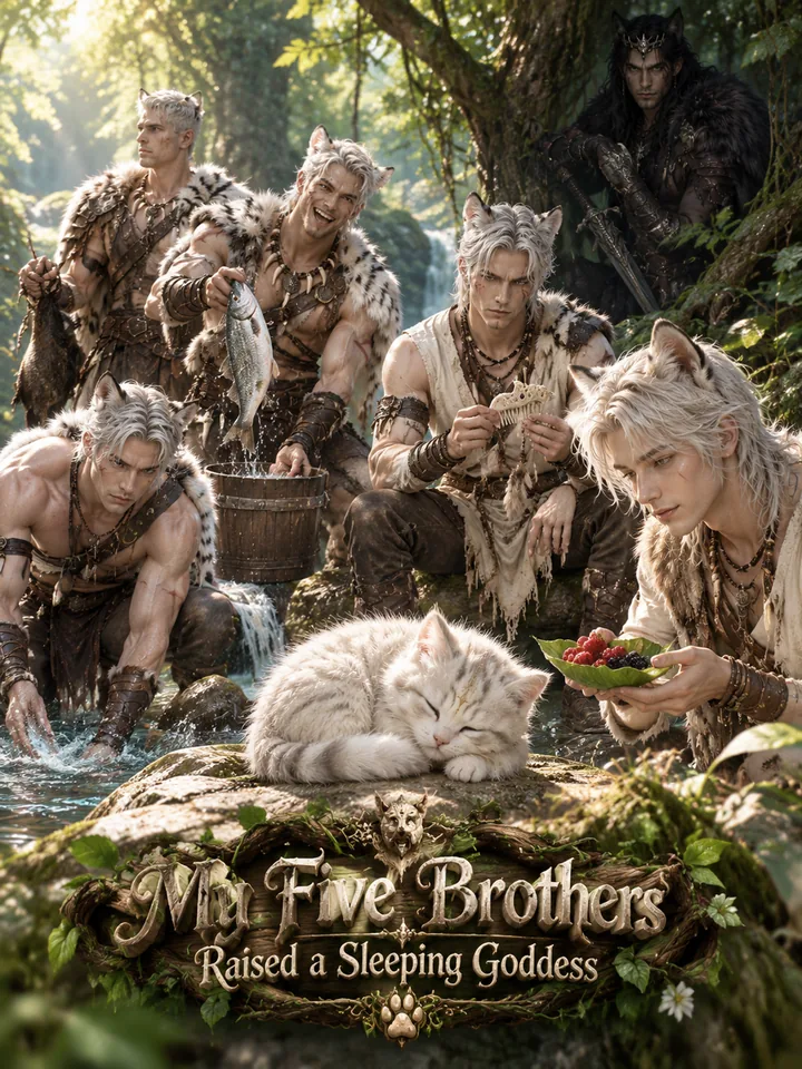 My Five Brothers Raised a Sleeping Goddess poster