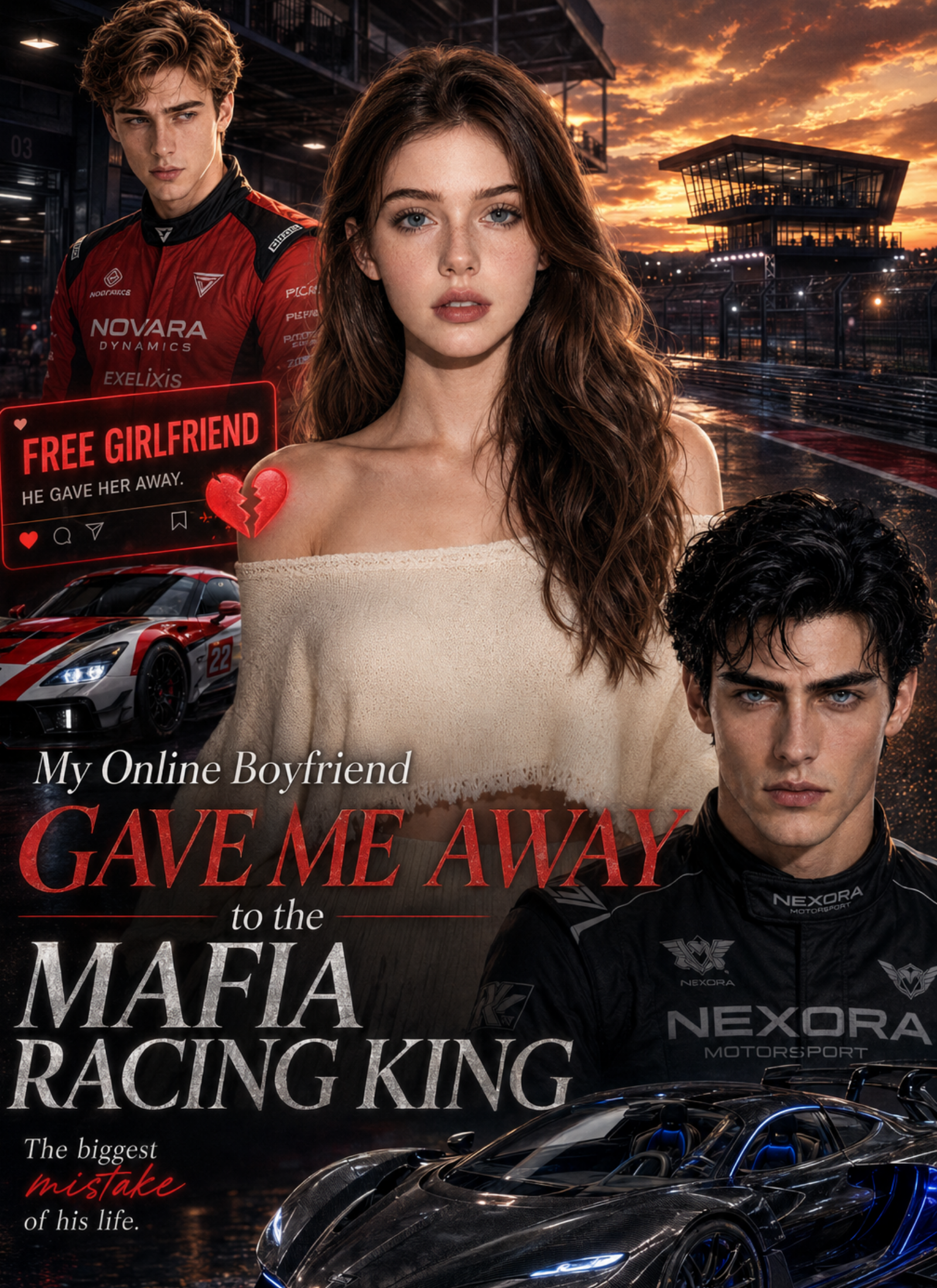 My Online Boyfriend Gave Me Away to the Mafia Racing King poster
