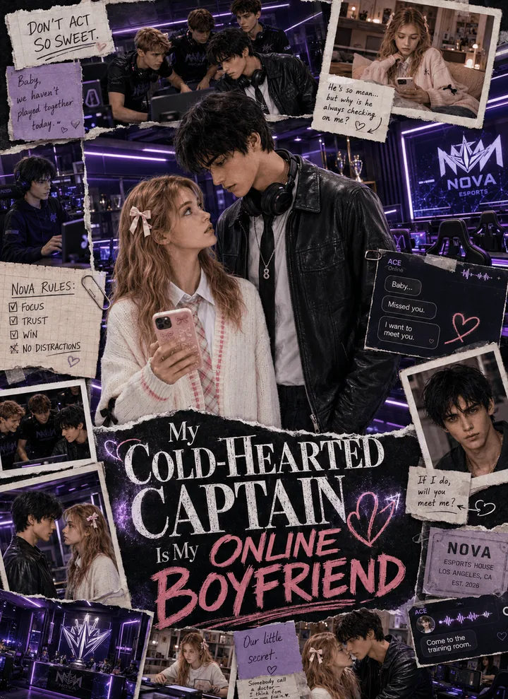 My Cold-Hearted Captain Is My Online Boyfriend poster