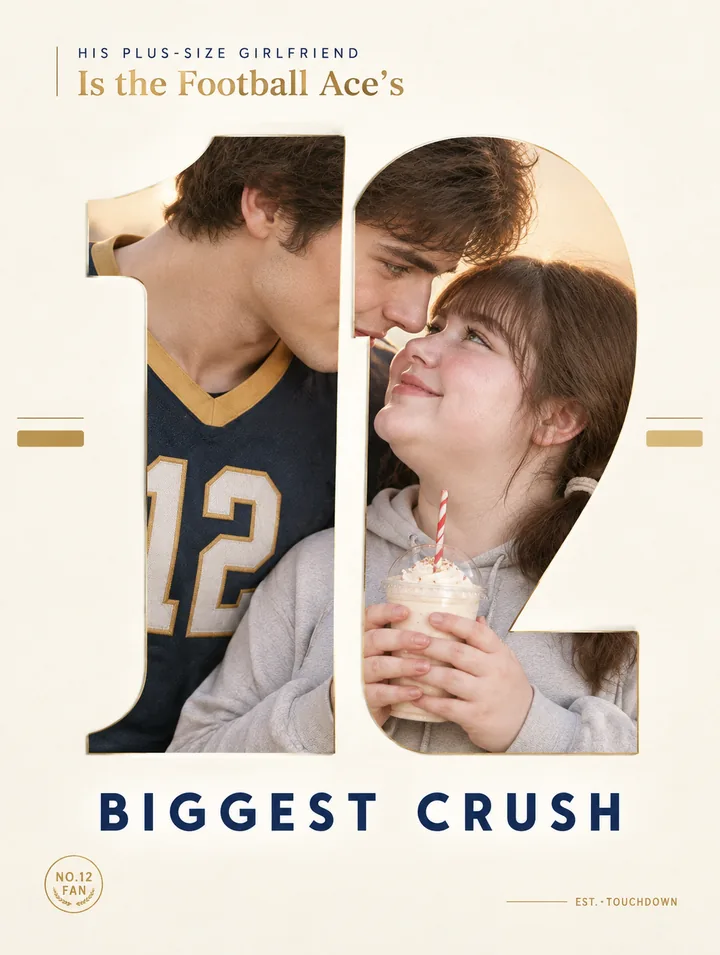His Plus Size Girlfriend Is the football Ace’s Biggest Crush poster