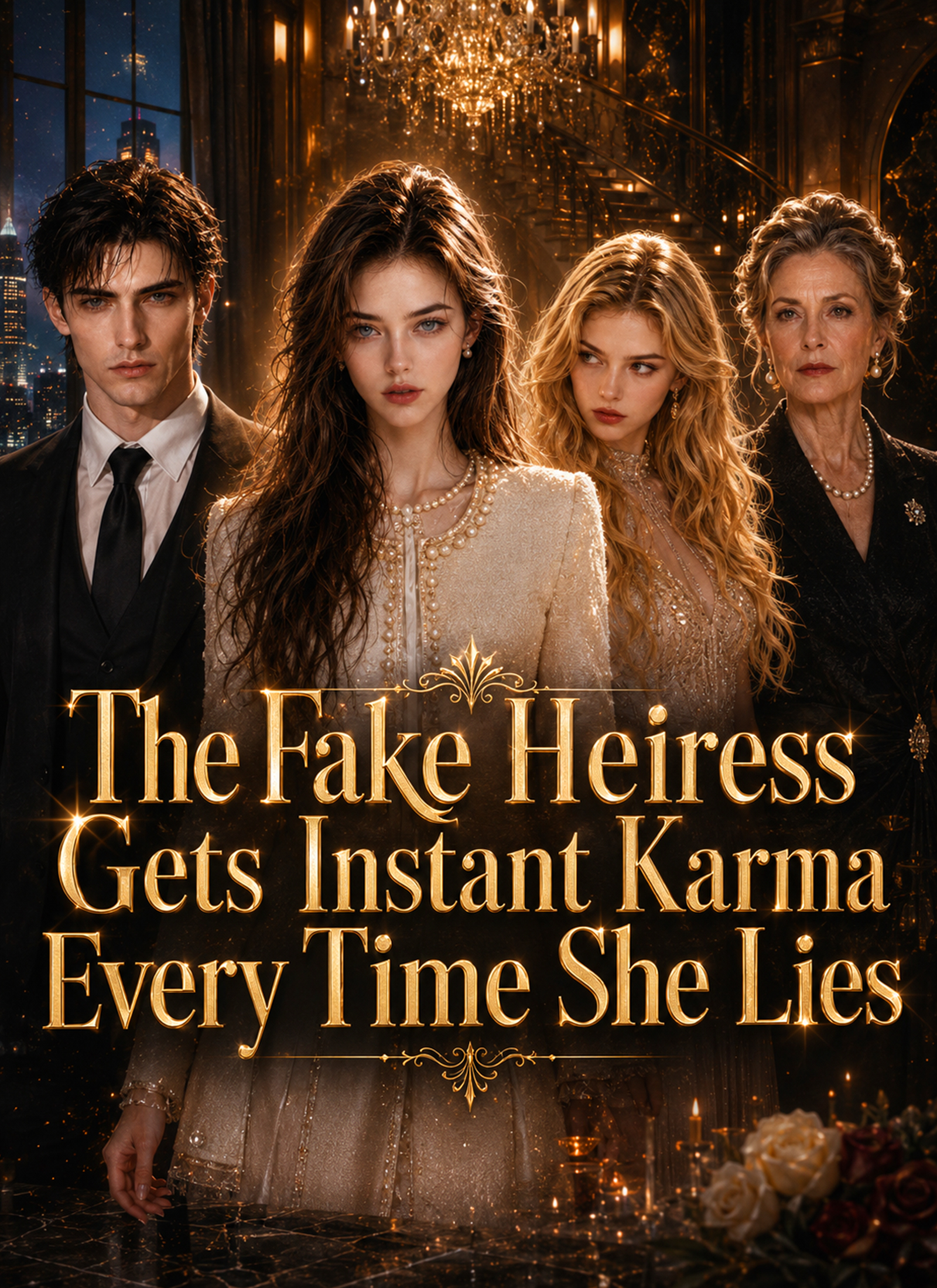 The Fake Heiress Gets Instant Karma Every Time She Lies poster