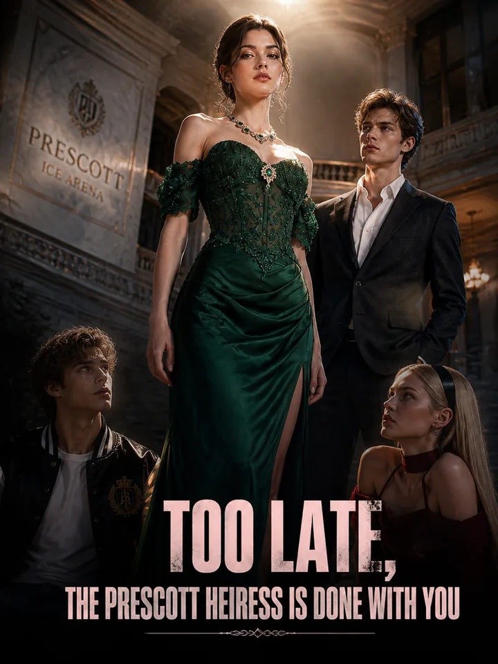 TOO LATE, THE PRESCOTT HEIRESS IS DONE WITH YOU poster