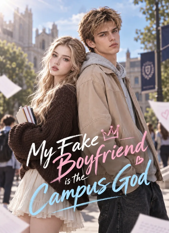 My Fake Boyfriend is the Campus God poster
