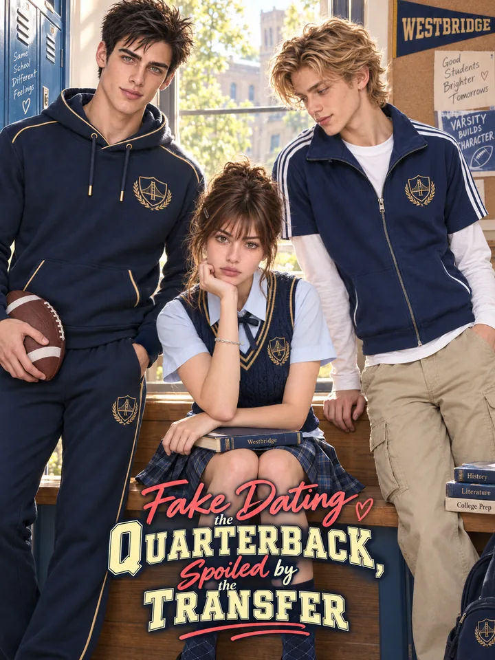Fake Dating the Quarterback, Spoiled by the Transfer poster