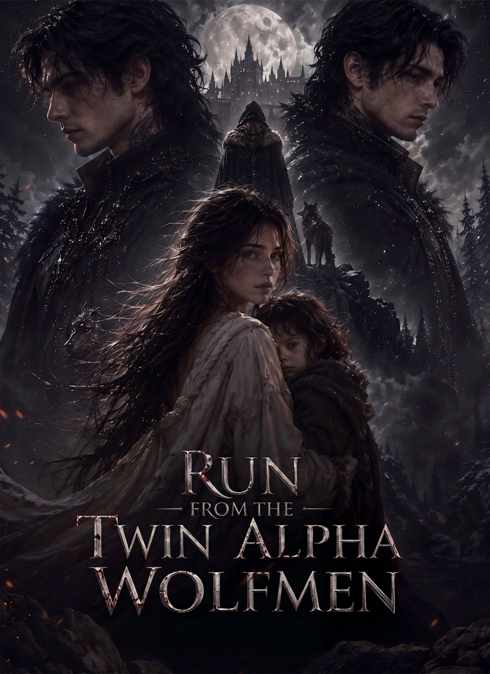 Run from the Twin Alpha Wolfmen poster
