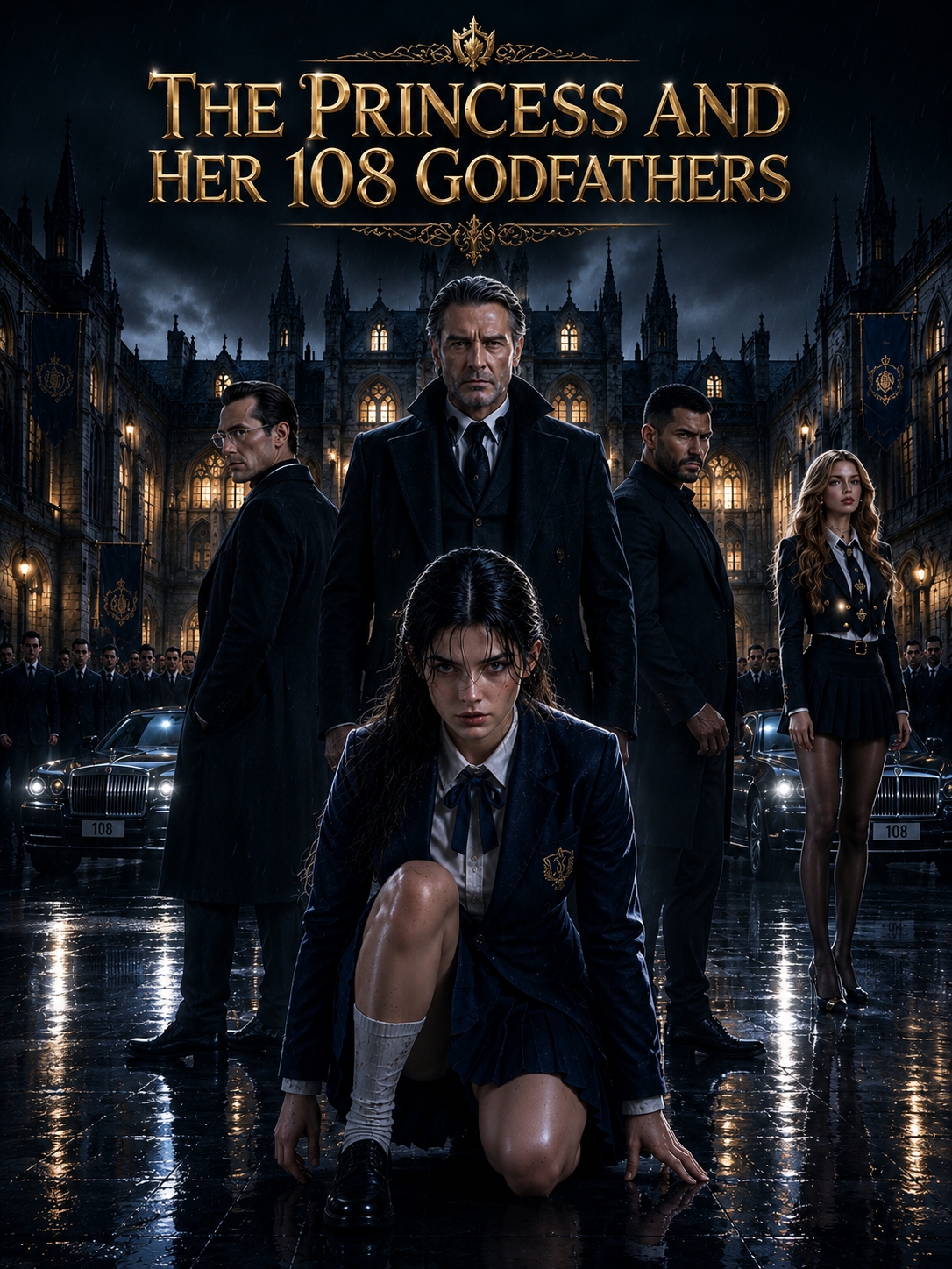 he Princess and Her 108 Godfathers poster