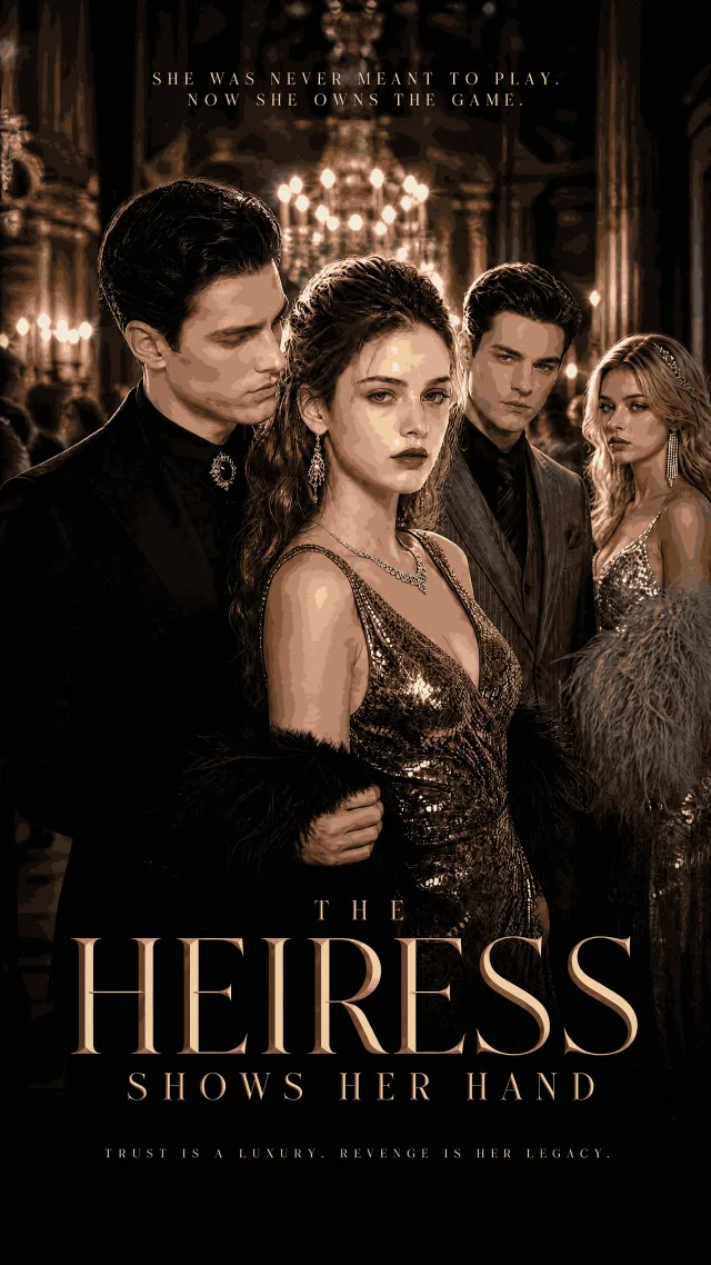 the heiress shows her hand cover