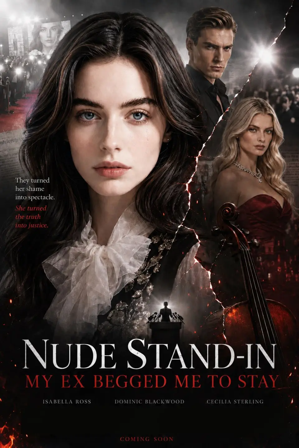 NUDE STAND-IN: MY EX BEGGED ME TO STAY cover