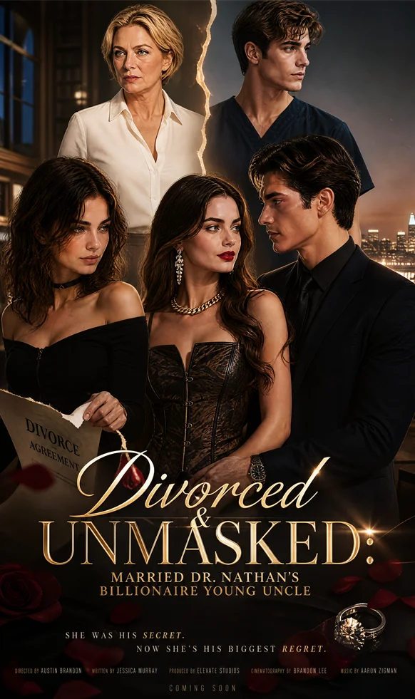 Divorced-UNMASKED: MARRIED DR. NATHAN'S BILLIONAIRE YOUNG UNCLE cover