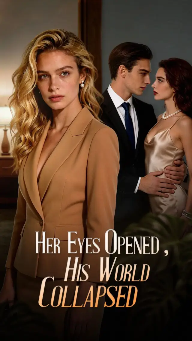 HER EYES OPENED,HIS WORLD COLLAPSED cover