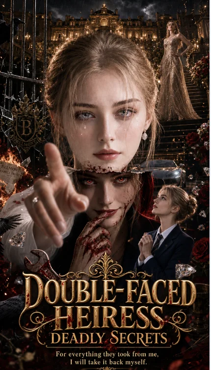 DOUBLE-FACED  HEIRESS  DEADLY SECRETS cover