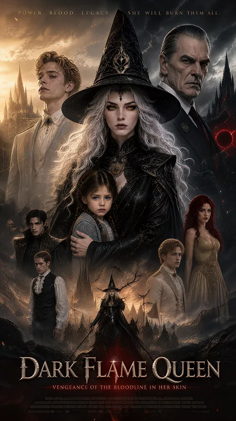 Dark Flame Queen: Vengeance of the Bloodline in Her Skin cover