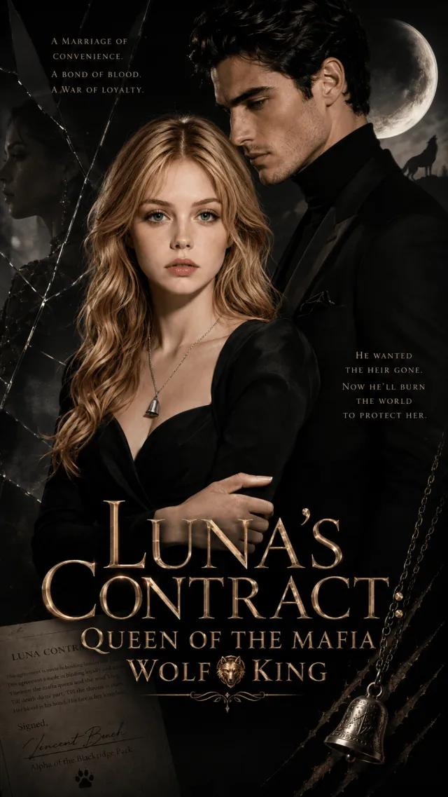 Luna's Contract: Queen of the Mafia Wolf King cover
