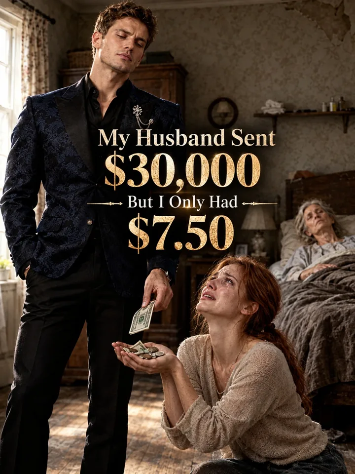 My Husband Sent $30,000 But I Only Had $7.50 poster