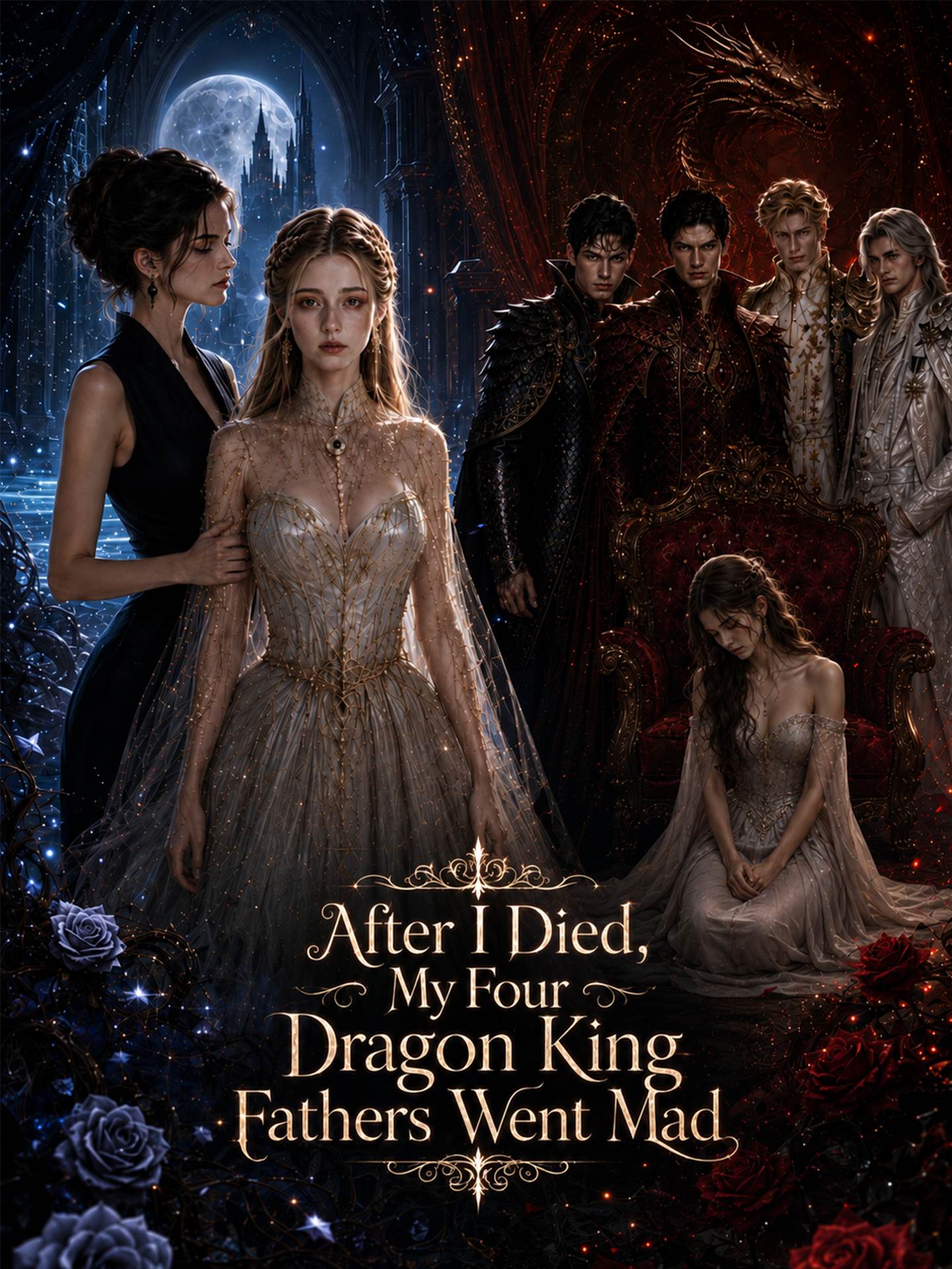 After I Died, My Four Dragon King Fathers Went Mad poster
