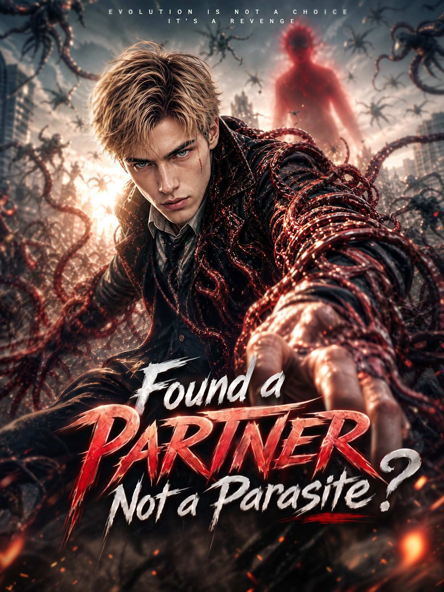 Found a Partner Not a Parasite poster