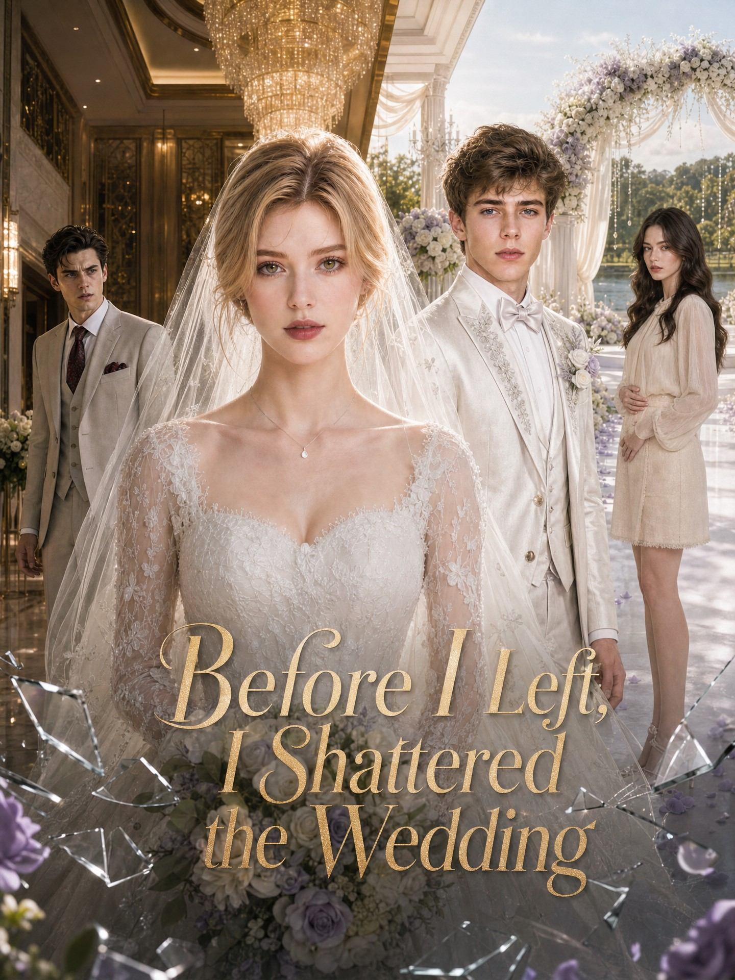 Before I Left, I Shattered the Wedding poster