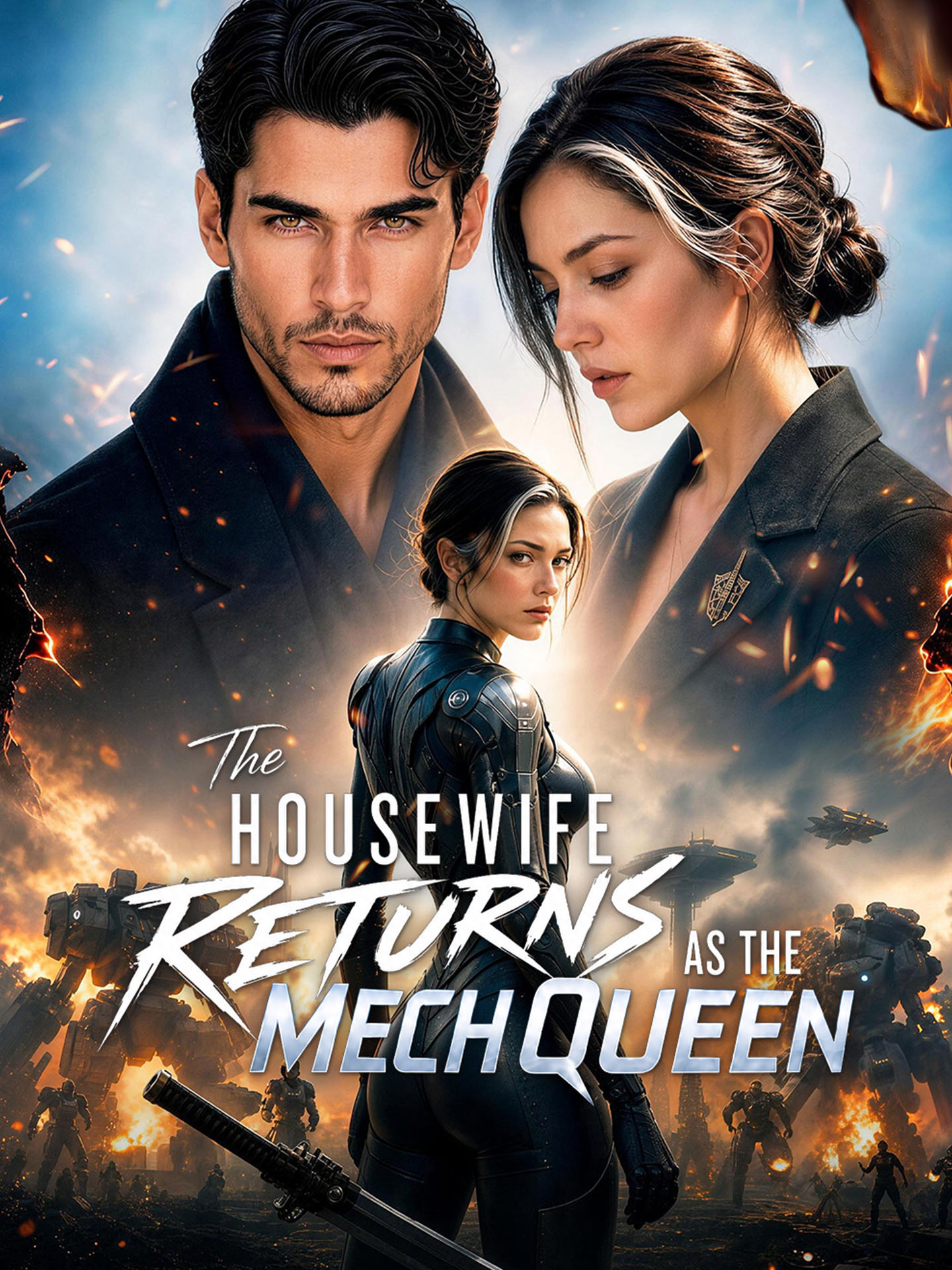The Housewife Returns as the Mech Queen poster