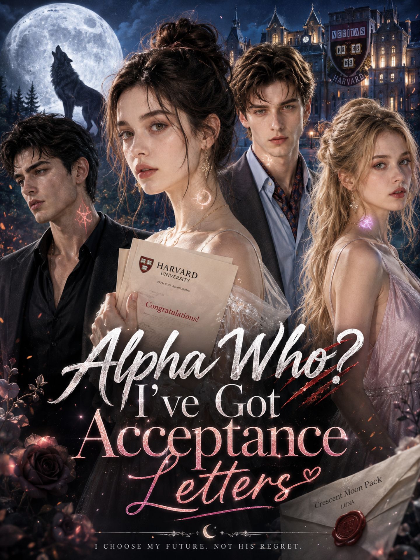 Alpha Who? I've Got Acceptance Letters poster
