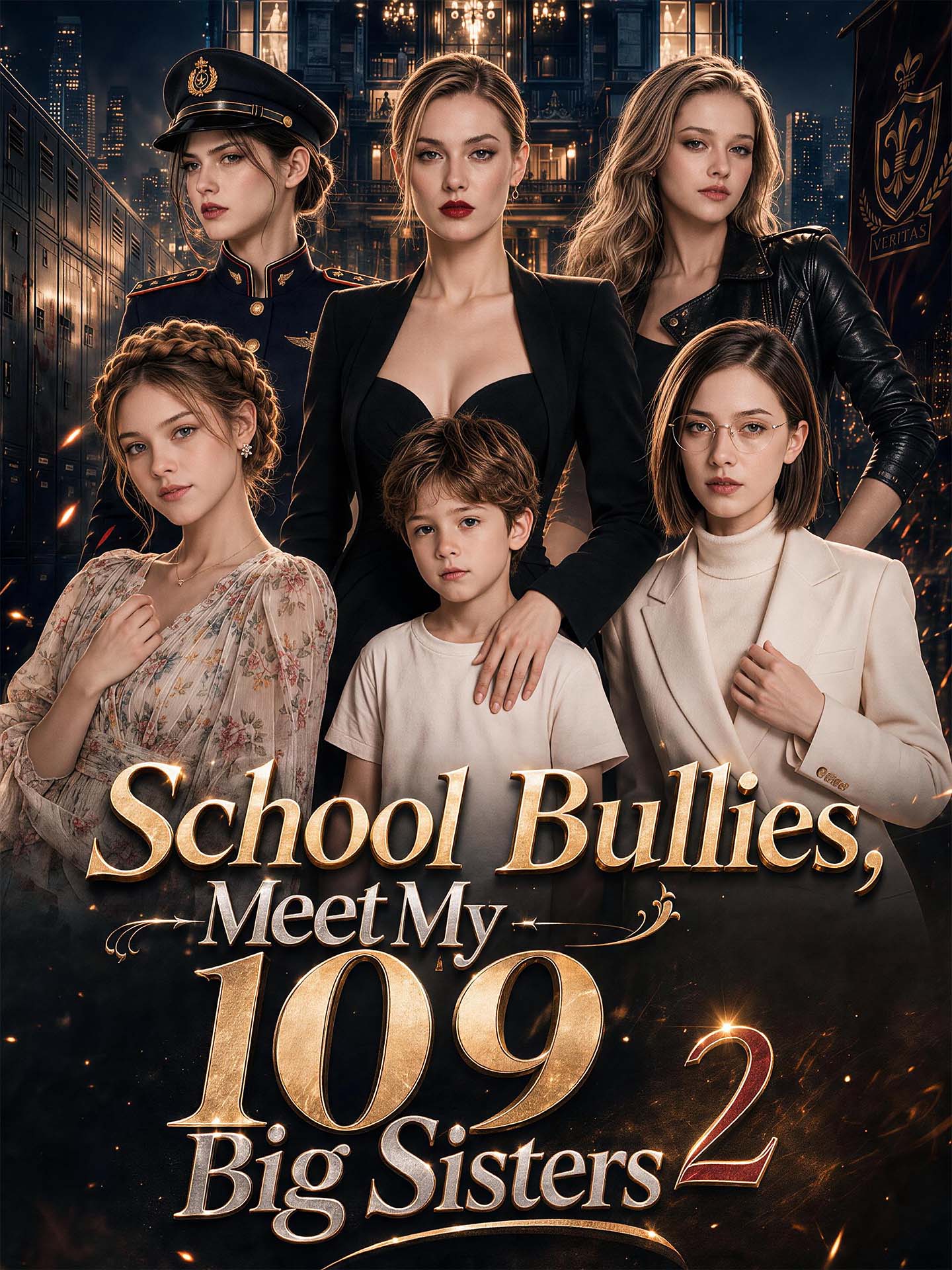 School Bullies, Meet My 109 Big Sisters 2 poster