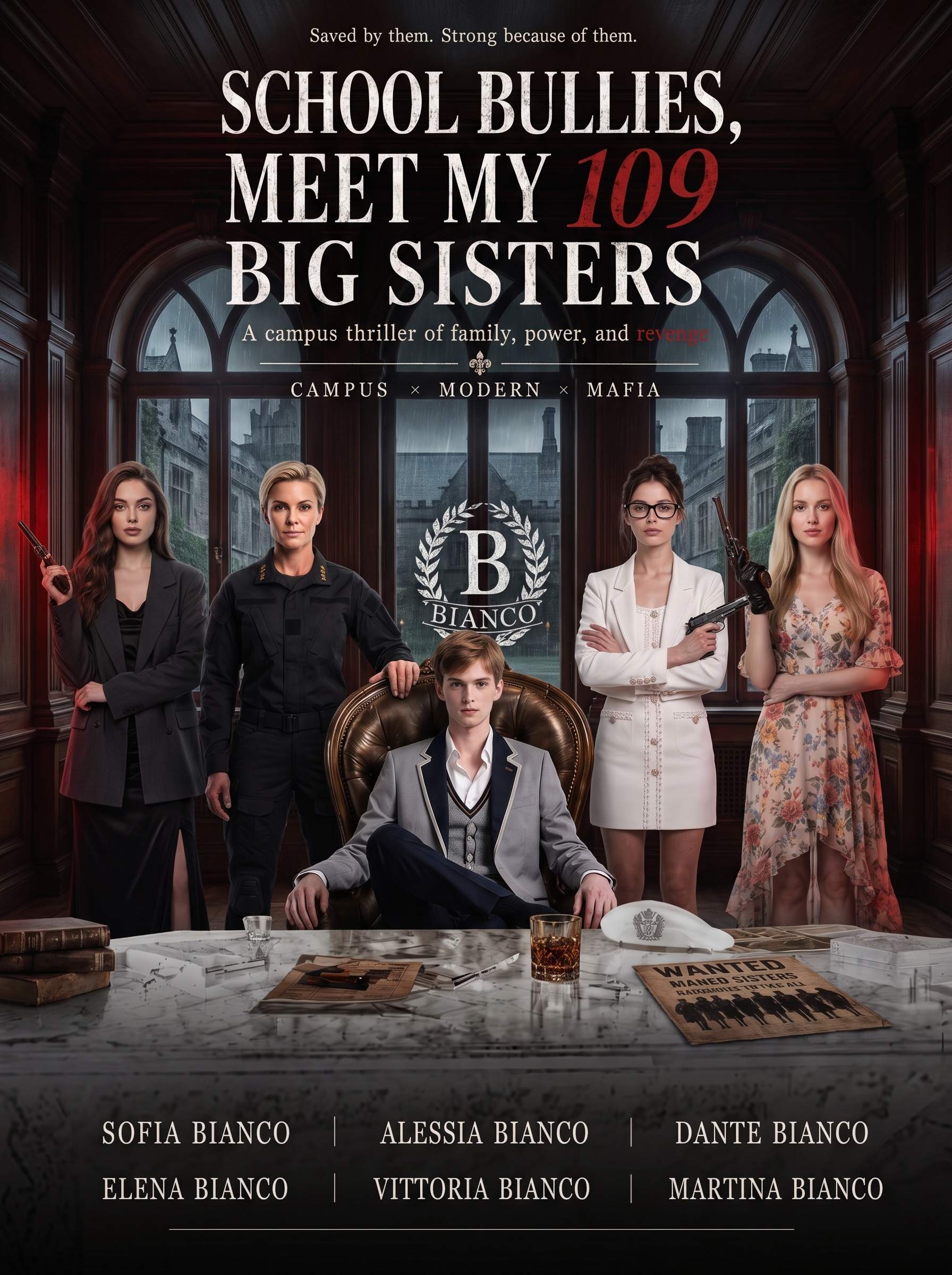 School Bullies, Meet My 109 Big Sisters poster