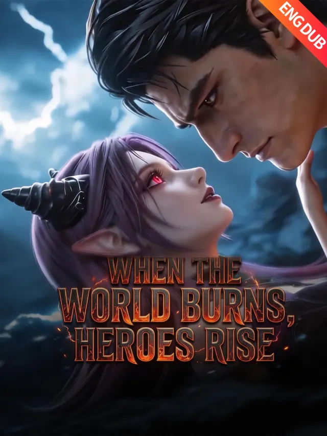 [ENG DUB] When the World Burns, Heroes Rise poster