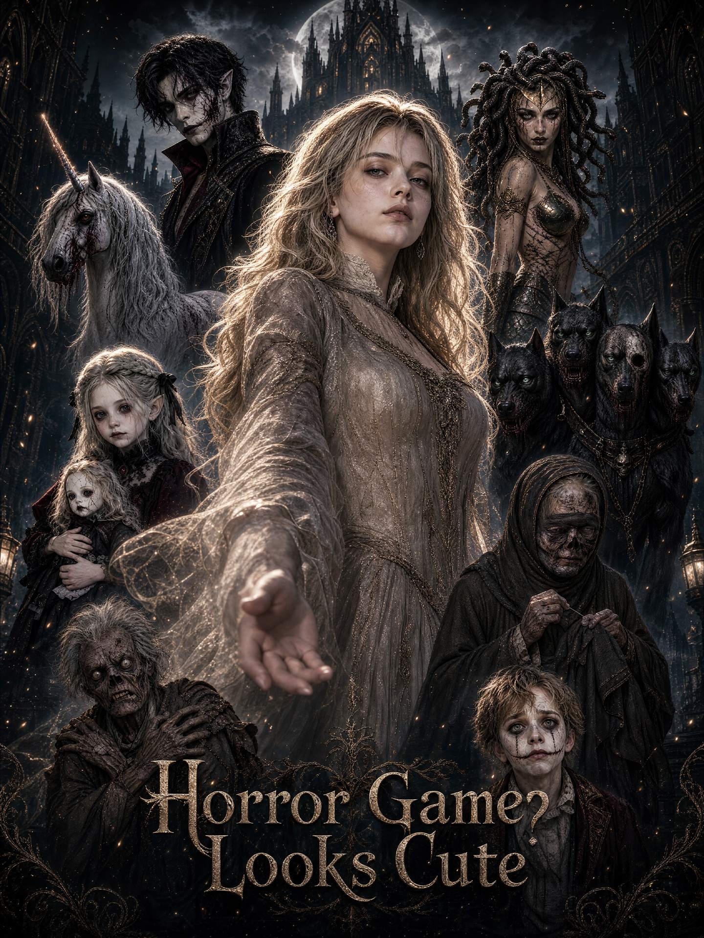 Horror Game? Looks Cute poster