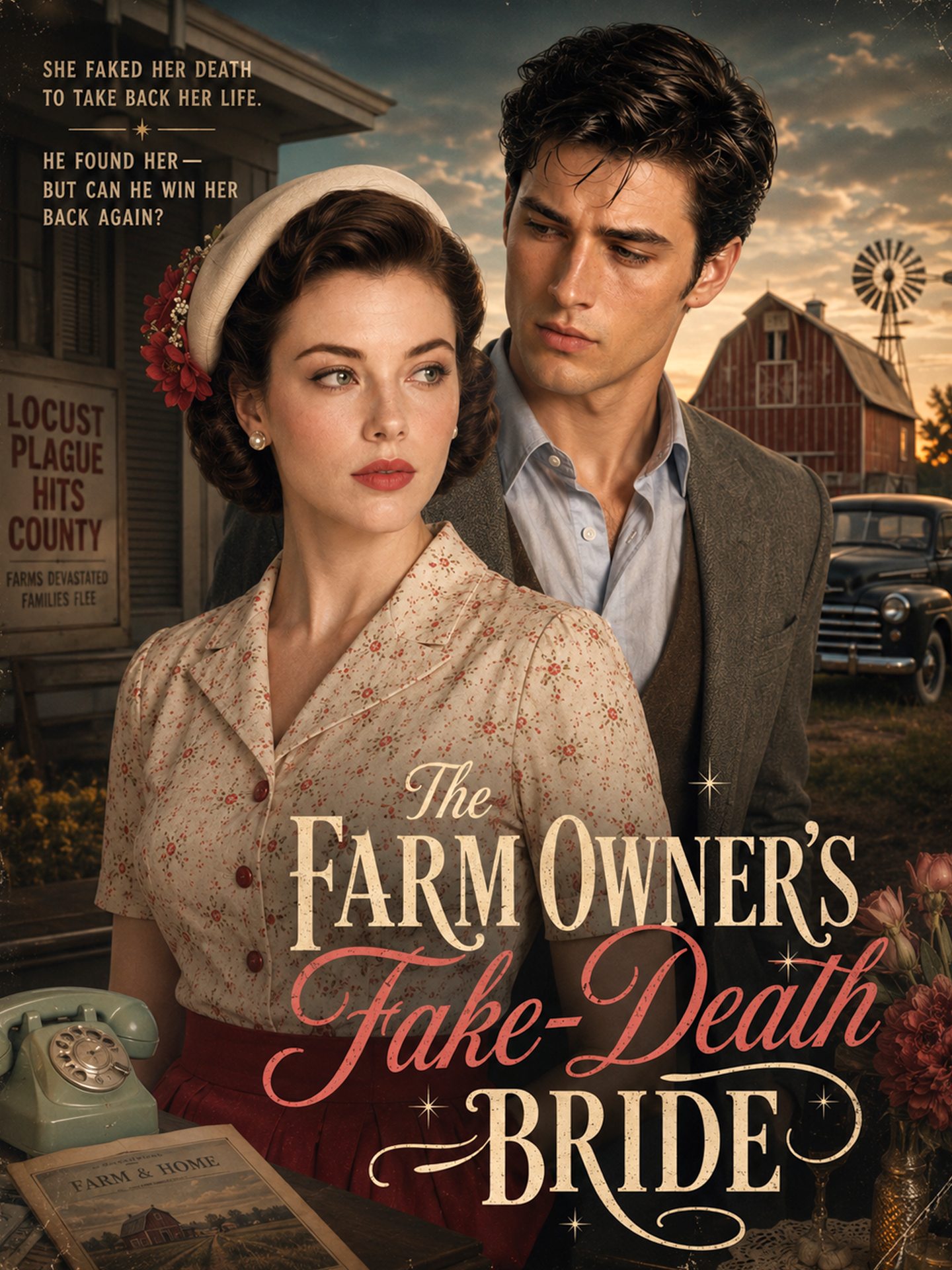 The Farm Owner's Fake-Death Bride poster
