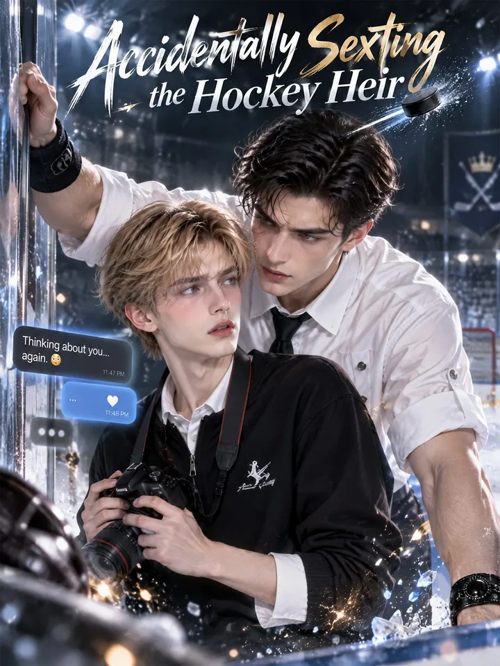 Accidentally Sexting the Hockey Heir poster