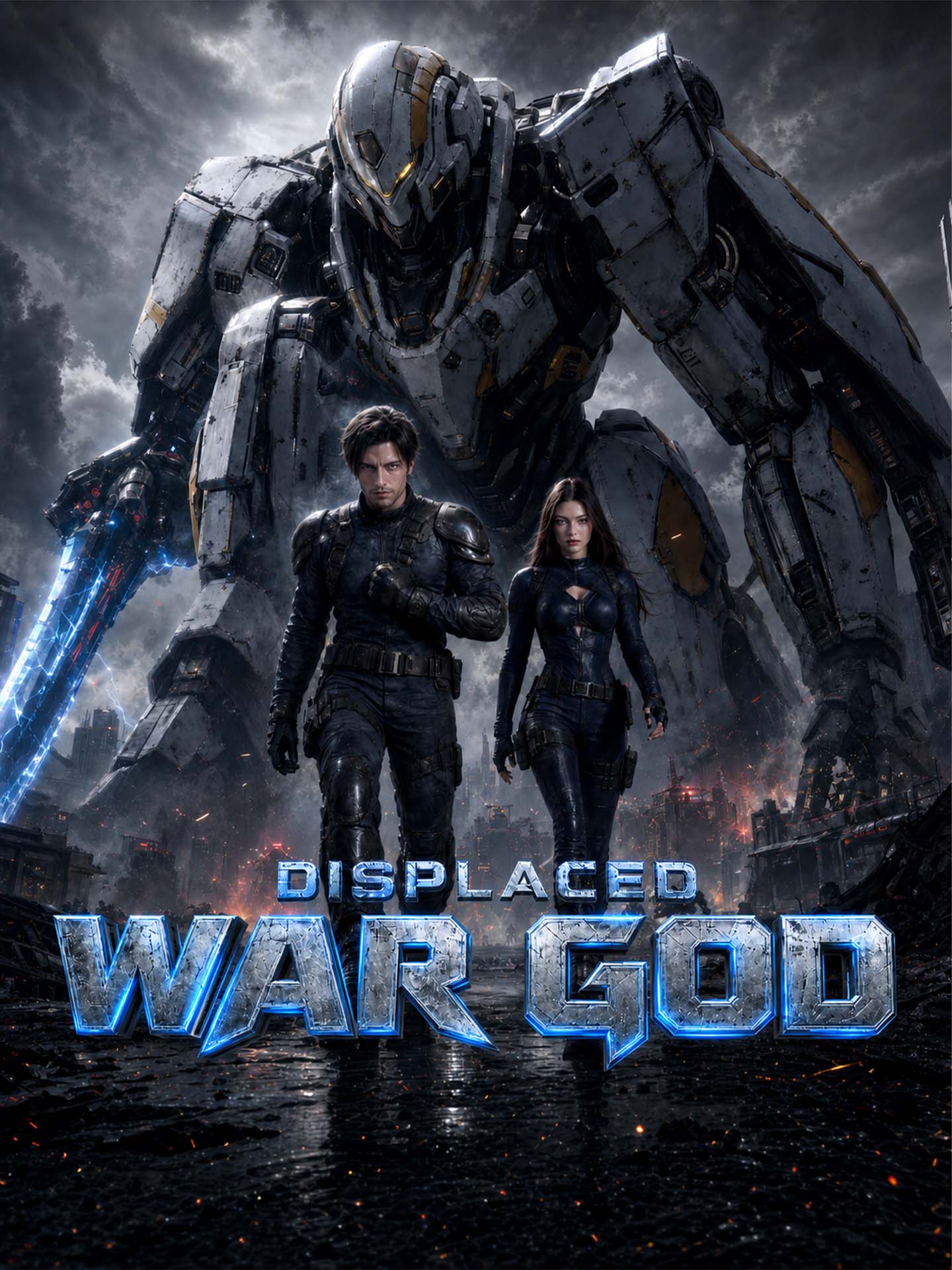 Displaced War God poster