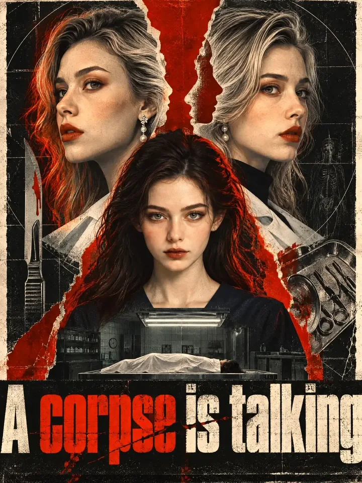 A corpse is talking poster