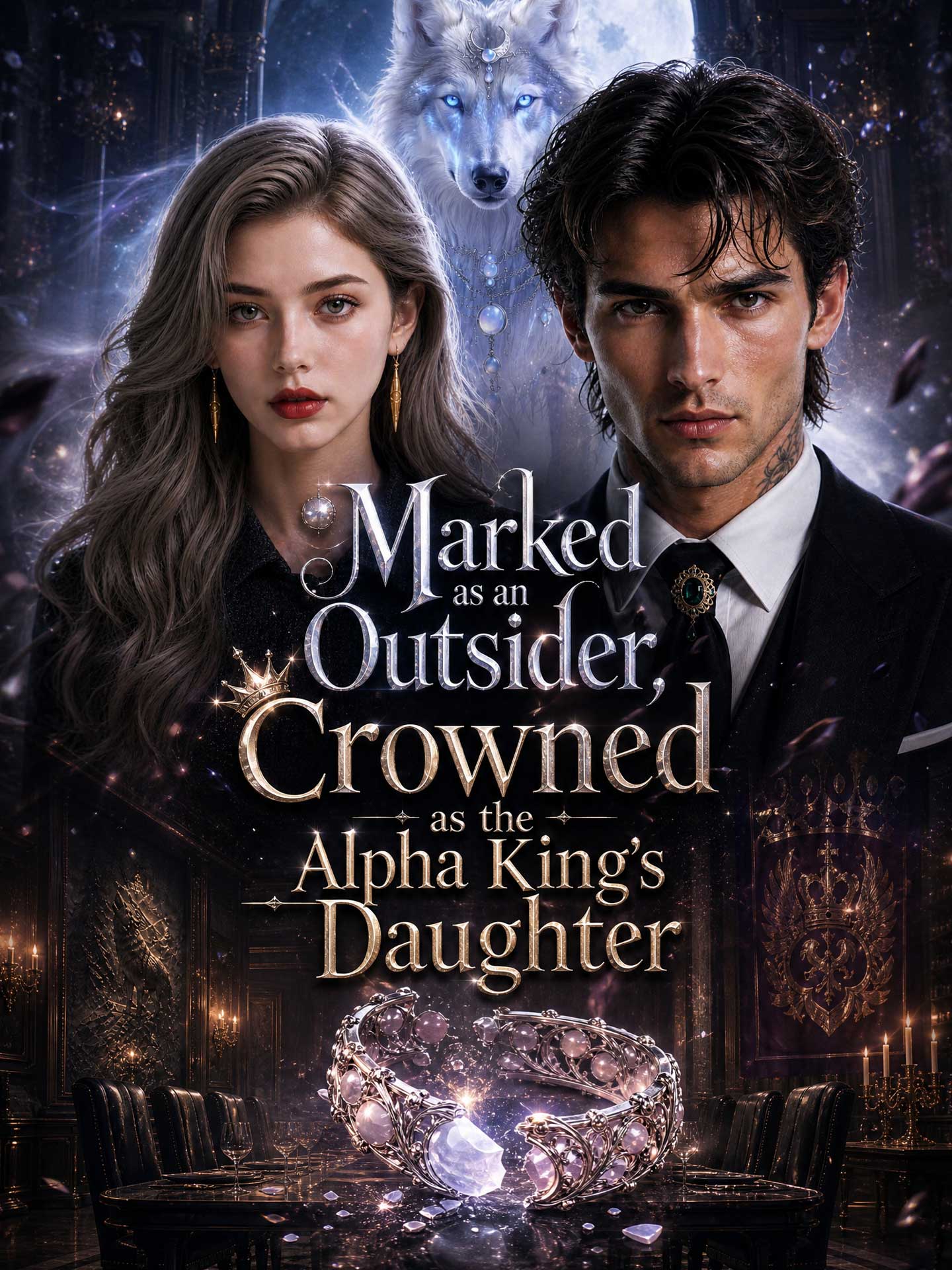 Marked as an Outsider, Crowned as the Alpha King's Daughter poster