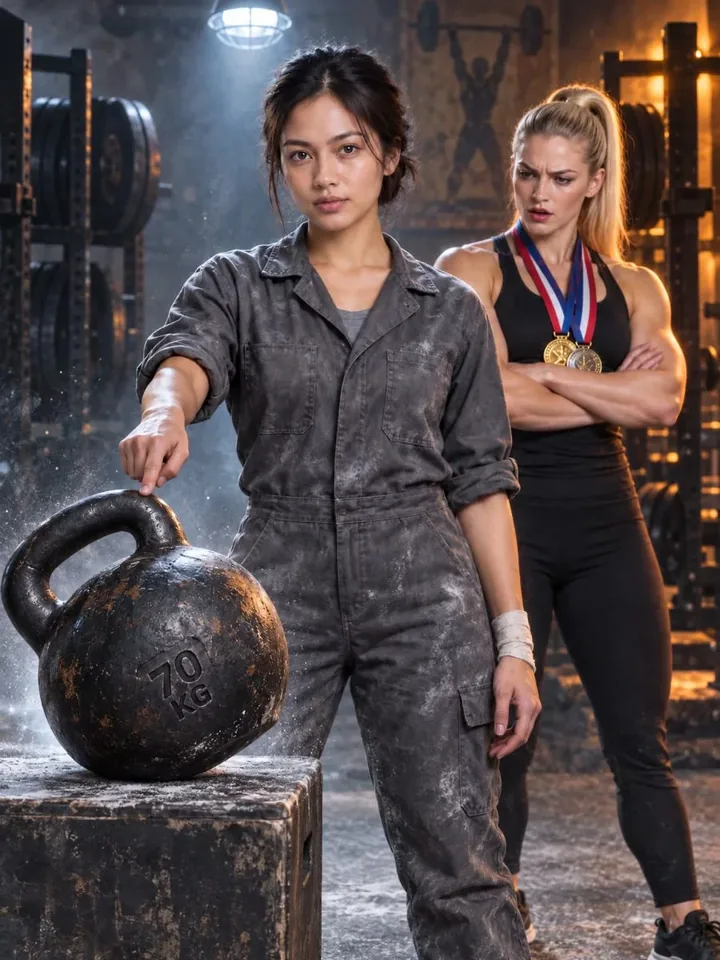 Champion Couldn't Lift My Kettlebell poster