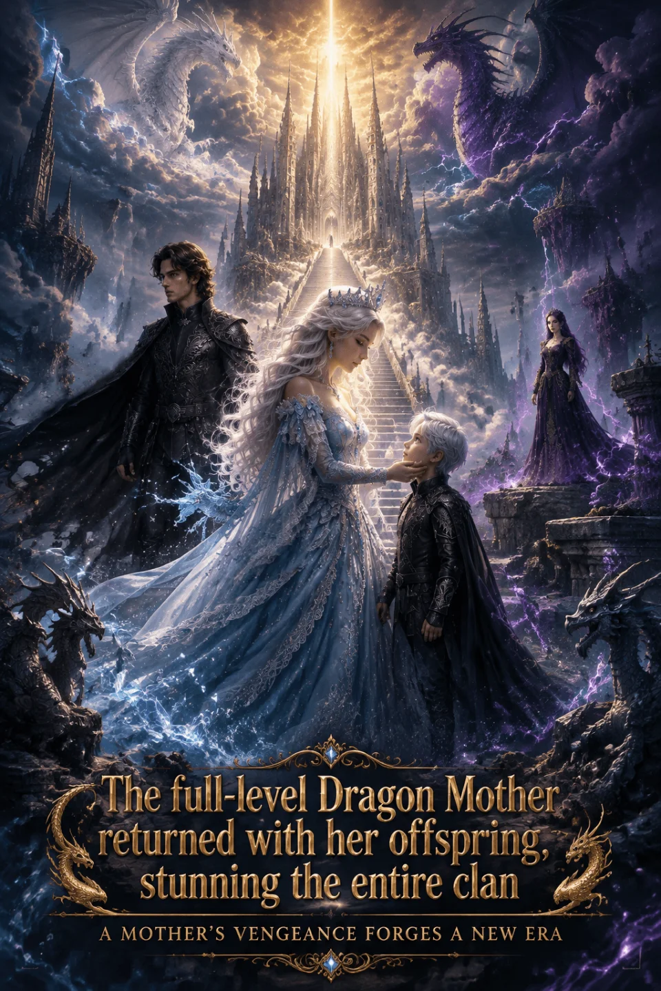 The full-level Dragon Mother returned with her offspring stunning the entire clan poster