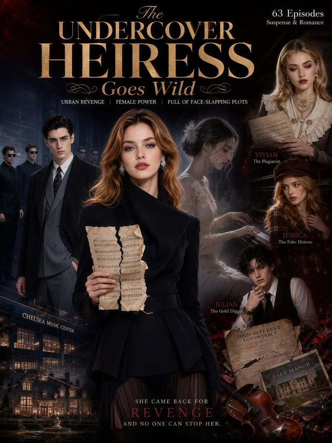 The Undercover Heiress Goes Wild poster