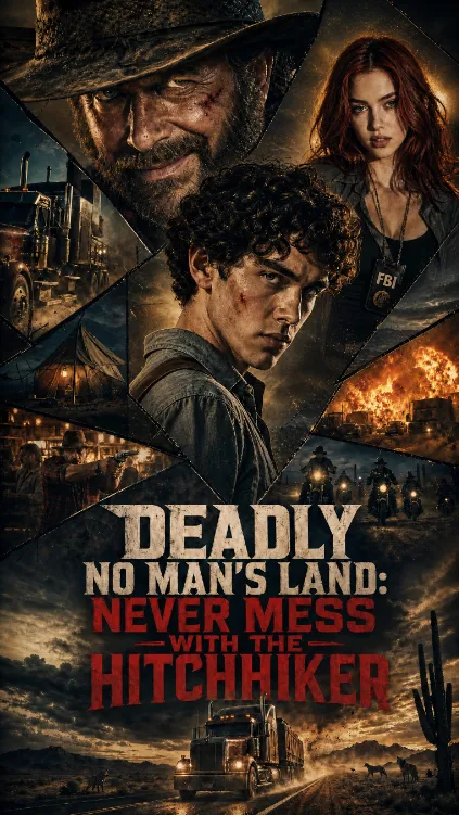 Deadly No Man's Land: Never Mess with the Hitchhiker cover