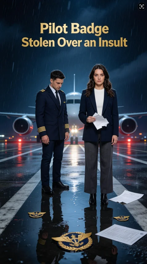 Pilot Badge Stolen Over an Insult cover