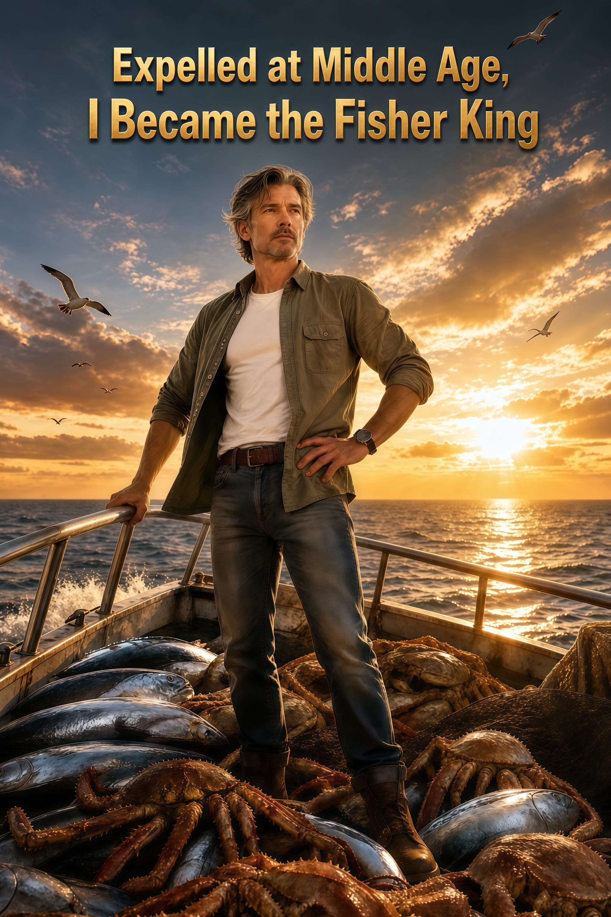 Expelled at Middle Age, I Became the Fisher King poster