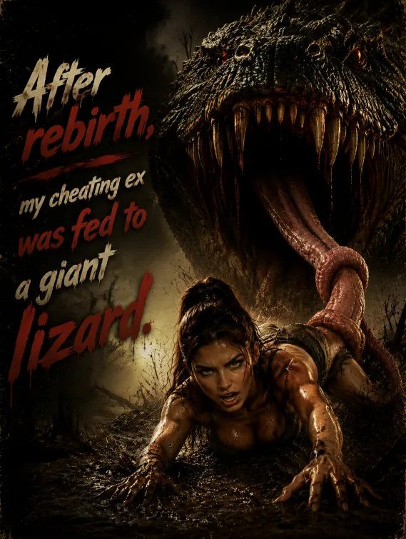 After rebirth, my cheating ex was fed to a giant lizard. cover