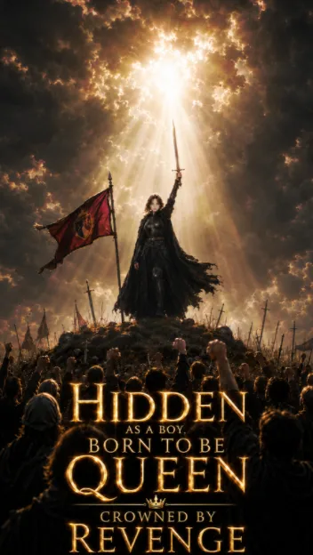Hidden as a boy ,Born to be queen poster