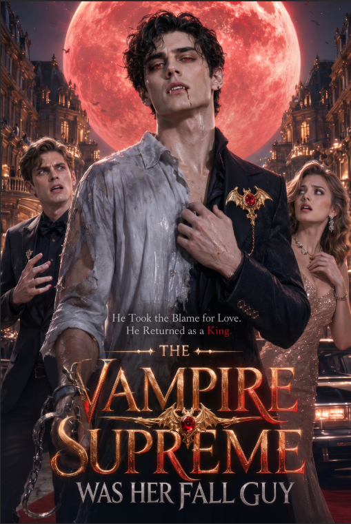 THE  VAMPIRE  SUPREME  WAS HER FALL GUY cover