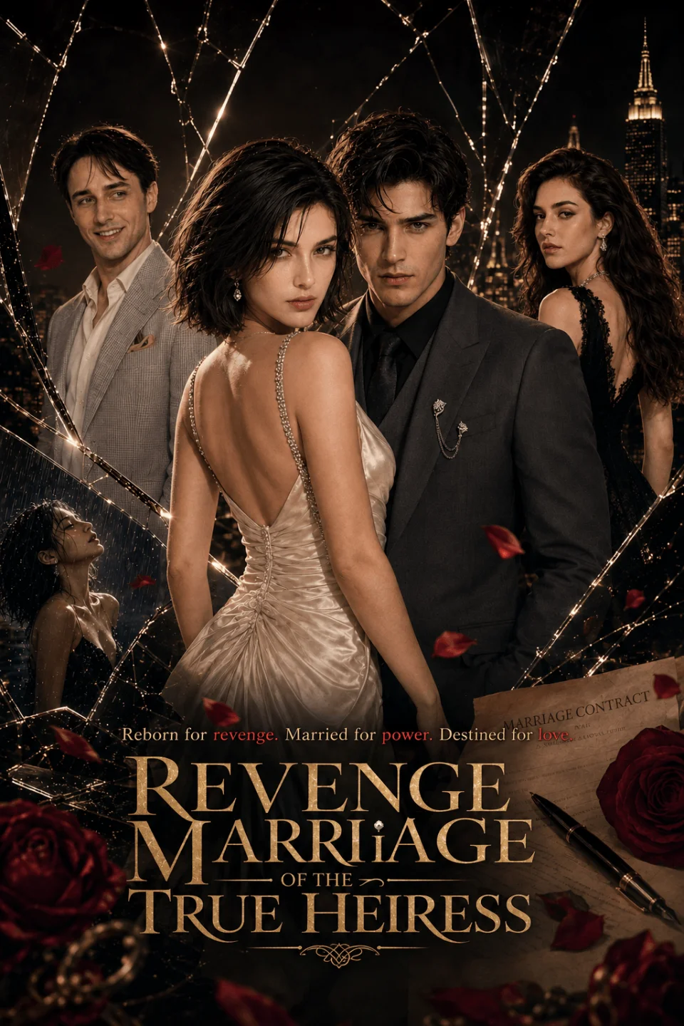 The Real Rich Girl’s Vengeful Marriage cover