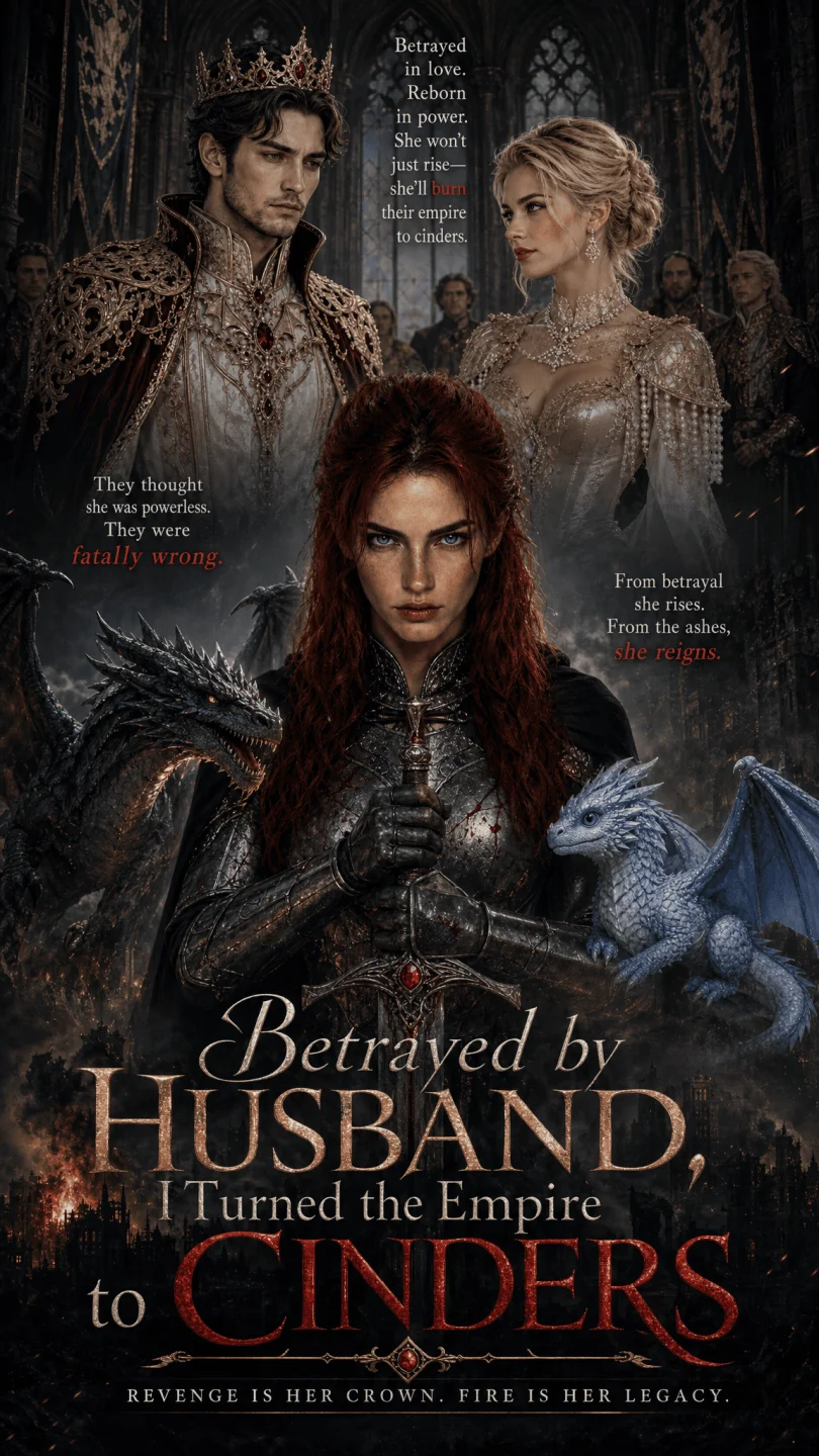 Betrayed by husband,i turned the empire to cinders cover
